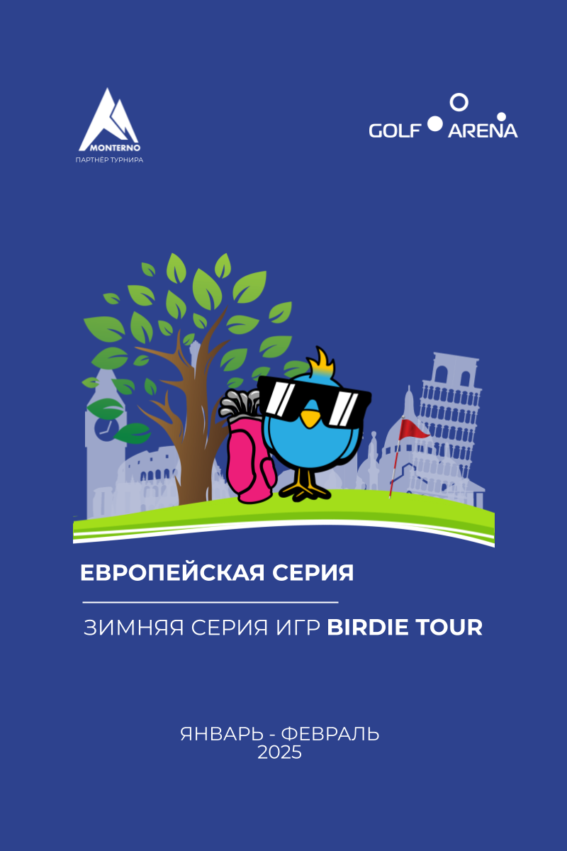 Зимняя серия игр «BIRDIE TOUR»